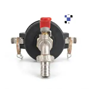 2" female camlock to 3/4" tap/faucet, brass lever garden tap with easy turn on/off lever handle