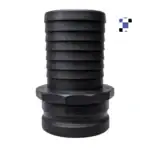 4 inch male camlock e400 to 4 inch male hose barb hose fitting