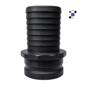 4 inch male camlock e400 to 4 inch male hose barb hose fitting