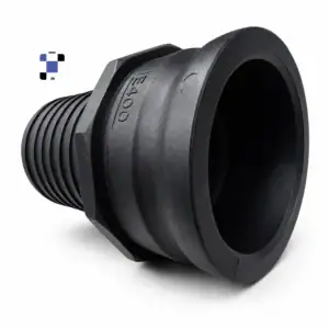 4 inch male camlock e400 to 4 inch male hose barb hose fitting