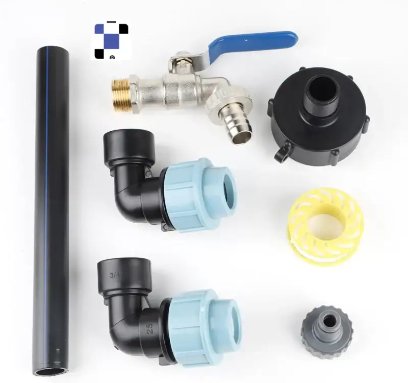 Swan Risers 3/4 Inch Faucet/Tap Swan Neck Extender/Riser Outlet with Hose Connector ...