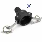 1 1/2" c150 female camlock to 1 1/2" male hose barb