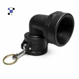 2 inch female camlock b200 to 2 inch female npt fine thread polypropylene adapter