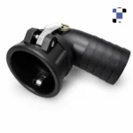 3 inch female camlock b300 to 3 inch hose barb polypropylene elbow ibc adapter