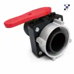 2 inch ibc ball valve assembly 75mm for schutz ibc tote bottles polypropylene with epdm gasket and 2 inch camlock/quick connect