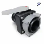 2 inch ibc ball valve assembly 75mm for schutz ibc tote bottles polypropylene with epdm gasket and 2 inch camlock/quick connect