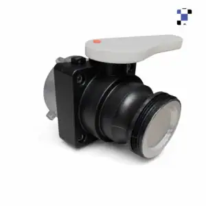2 inch ibc ball valve assembly 75mm for schutz ibc tote bottles polypropylene with epdm gasket and 2 inch camlock/quick connect